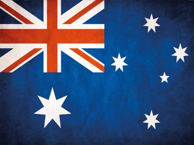 vianmo Holzschild 30x40 cm Australien Fahne Flagge