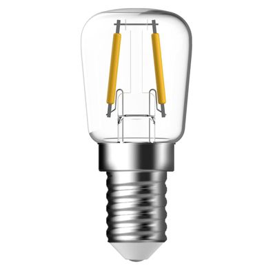Nordlux Energetic LED Leuchtmittel E14 T25 klar 100lm 2200K 1,2W 80Ra 360° 2,5x2,5x5,