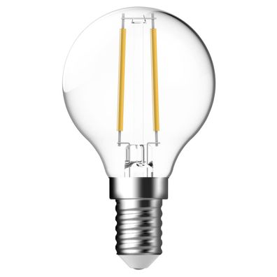 Nordlux Energetic LED Leuchtmittel E14 G45 Filament klar 140lm 2700K 1,2W 80Ra 360° 4