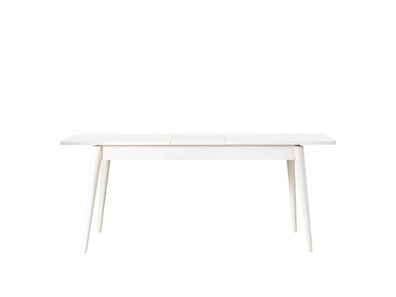 Esszimmertisch Esstisch Tisch Weiß Esszimmer Holz Ausziehbar Modern