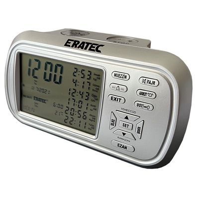 ERA-TEC AZ-6500 Ezan Saati, Gebetsuhr, Azan Clock - weiß