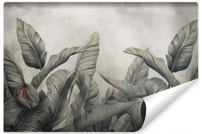 Muralo Vlies Selbstklebende Fototapete exotische Blätter Pflanzen Natur