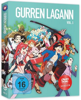 Gurren Lagann - Vol.1 - Episoden 1-14 - DVD - NEU