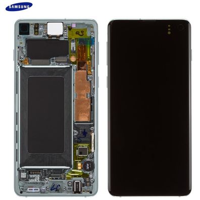 Samsung Galaxy S10 G973F GH82-18850E LCD Display Touch Screen (Service Pack) Prism...