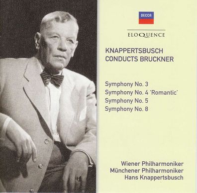 Anton Bruckner (1824-1896): Symphonien Nr.3-5,8 - - (CD / S)