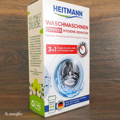 Waschmaschinen-Hygiene-Reiniger Express Heitmann 250 g Art.-Nr. 12176