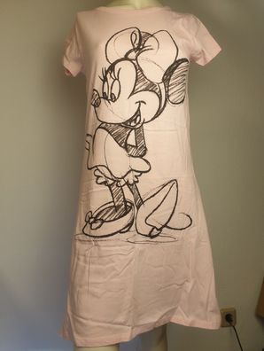 NEU Disney Damen Nachthemd Minnie Mouse Pyjama Bigshirt Gr. S