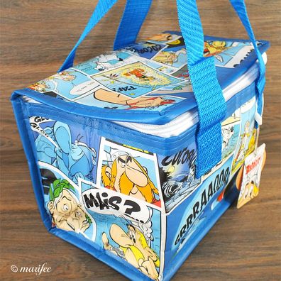 Asterix-Kühltasche, Comic-Design, Lunchbox aus recycelten Plastikflaschen?, 12184