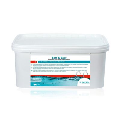 Bayrol Soft & Easy 20m³ 8 Beutel 2,24kg Aktivsauerstoff Desinfektion ohne Chlor