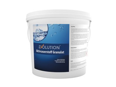 Evolution Aktivsauerstoff Granulat 5 kg Chlorfreie Desinfektion Schwimmbad Pool