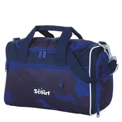 Scout Space Data Sporttasche, Blue Police, Mädchen & Jungen