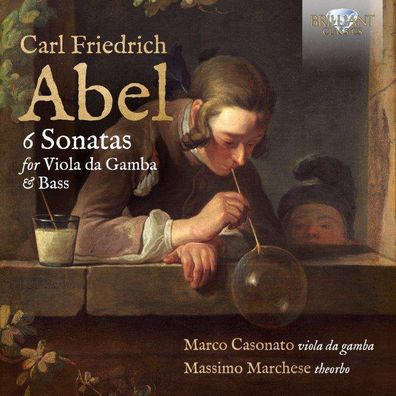 Carl Friedrich Abel (1723-1787): Sonaten für Viola da Gamba & Bc Nr.1-6 - - (CD ...