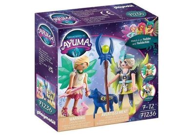 Playmobil Ayuma 71236 Kristall- und Mondfeen-Figuren mit Rätseltieren