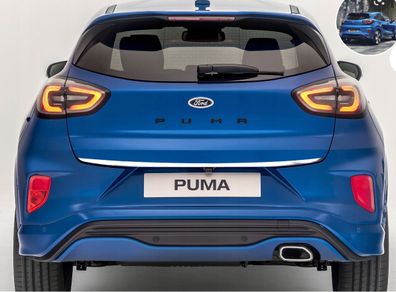 Ford PUMA 2019+ Martig Chromleiste für Heckklappe Zierleiste Chrom Tuning