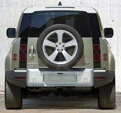 Land Rover Defender - Martig Chromleiste für Heckklappe Zierleiste Chroma