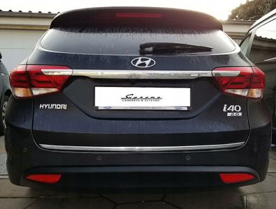 Hyundai i40 CW VF - Martig Chromleiste für Heckklappe Zierleiste Chrom
