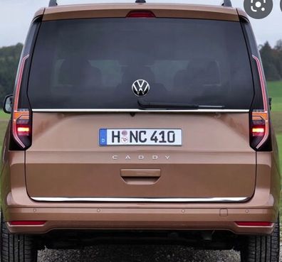 VW Volkswagen CADDY V 2020+ Martig Chromleiste für Heckklappe Zierleiste Chrom