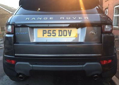 Range Rover Evoque - Martig Chromleiste für Heckklappe Zierleiste Chrom Tuning