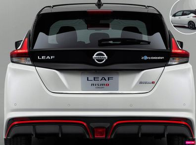 Nissan LEAF - Martig Chromleiste für Heckklappe Zierleiste Chrom