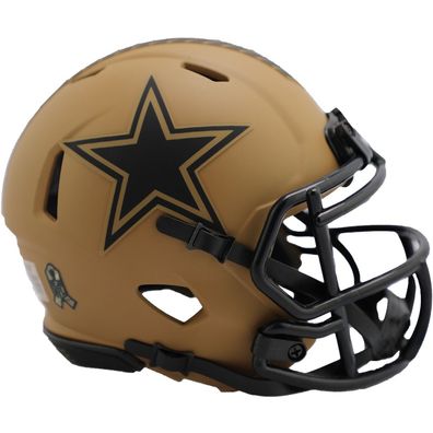 NFL Mini Speed Helm Salute to Service 2023 Dallas Cowboys Footballhelm