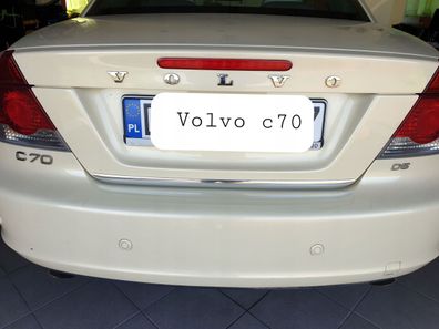 VOLVO C70 II Cabrio Martig Chromleiste für Heckklappe Zierleiste Chrom