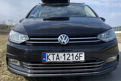 VW Golf Sportsvan - Chrom Grill Zierleisten Set für Kühlergrill