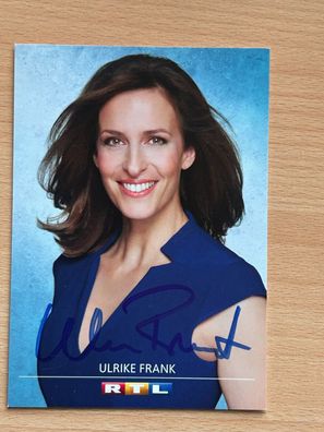 Ulrike Frank GZSZ Autogrammkarte original signiert #8284
