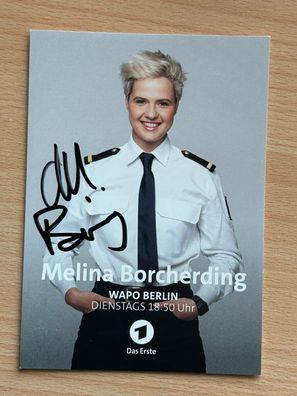 Melina Borcherding Wapo Berlin Autogrammkarte original signiert #8287