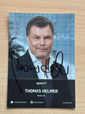 Thomas Helmer Sport 1 Autogrammkarte original signiert #8271