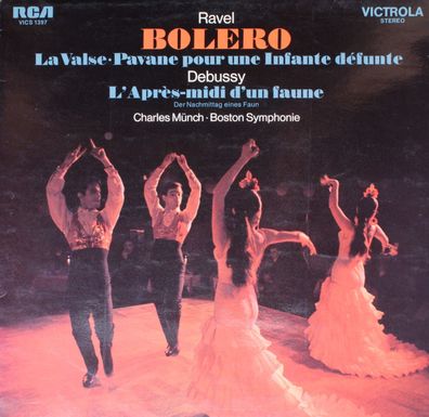 RCA Victrola VICS 1397 - Maurice Ravel, Claude Debussy, Boston Symphony Orchestr