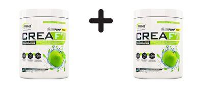 2 x Genius Nutrition CreaF7 (405g) Green Apple
