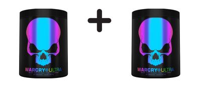 2 x Genius Nutrition WARCRY Ultra (300g) Candy Fruits