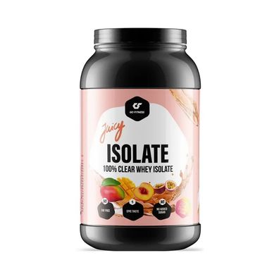 Go Fitness Juicy Clear Whey Isolate (900g) Peach Mango Passionfruit
