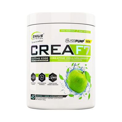 Genius Nutrition CreaF7 (405g) Green Apple
