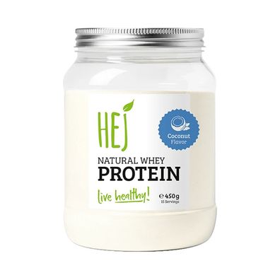 HEJ Natural Natural Whey Protein (450g) Coconut