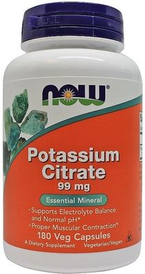 Potassium Citrate, 99mg - 180 caps