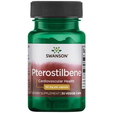 Pterostilbene, 50mg - 30 vcaps