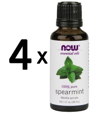 4 x Spearmint Oil - 30 ml.