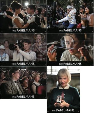 Die Fabelmans - 6 Original Kino-Aushangfotos - Gabriel LaBelle - Filmposter