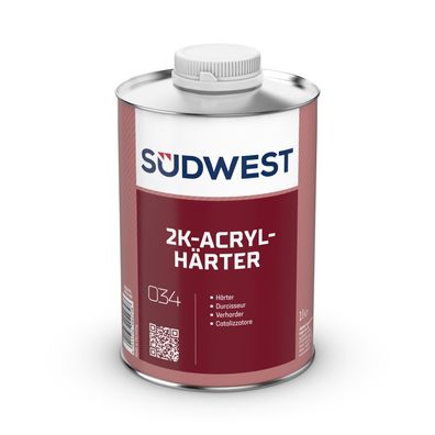 Südwest 2K-Acryl-Härter 1 Liter farblos