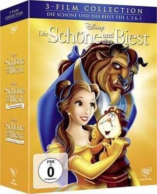Schöne und das Biest, Die - Trilogy(DVD) Dreierpack, 3Disc, Disney - Disney BGG00379
