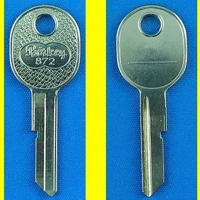 Schlüsselrohling Börkey 872 für verschiedene Amerikanische Fahrzeuge, Chrysler, GM