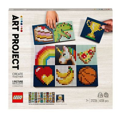 LEGO® Art 21226 Gemeinsames Kunstprojekt Create Together Sammeln EOL NEU OVP