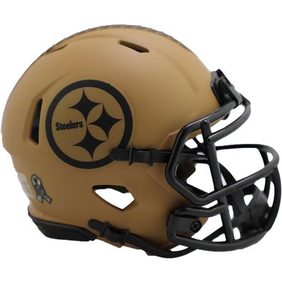 NFL Mini Speed Helm Salute to Service 2023 Pittsburgh Steelers Footballhelm