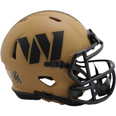 NFL Mini Speed Helm Salute to Service 2023 Washington Commanders Footballhelm