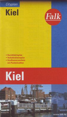 Falk Cityplan Kiel / 1:17.500 / 9783827901187 / Sehr gut