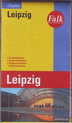 Falk Cityplan Leipzig / 1:20.000 / 9783827901125 / Sehr gut