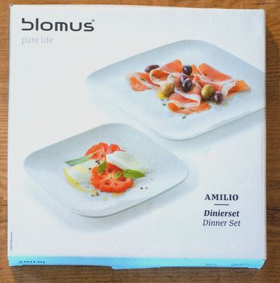 Blomus pure life - Amilio - Dinierset / Teller - 2er Set - DW0354 / Neuware