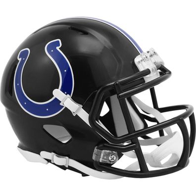 NFL Indianapolis Colts Alternate Mini Helm Speed Riddell Footballhelm 095855638713