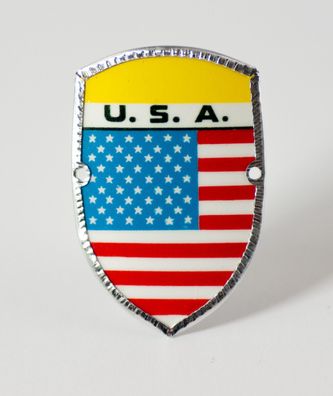 Stocknagel Stockemblem Stockschild - USA / Amerika / Wappen - Neuware